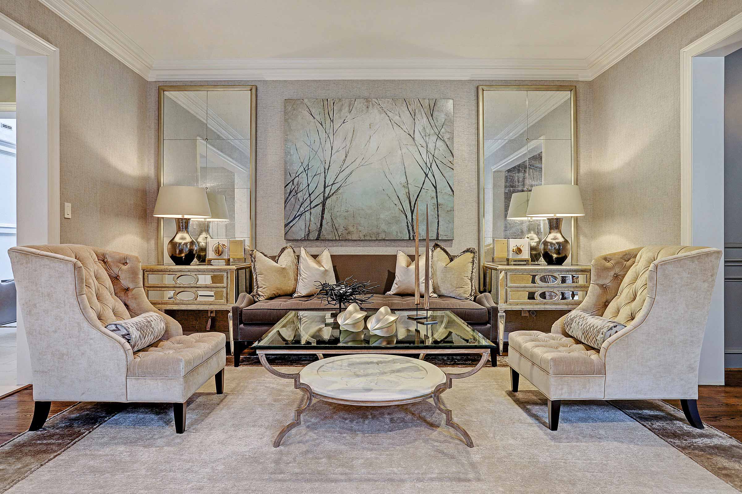 Designed living room by Taylor & Taylor